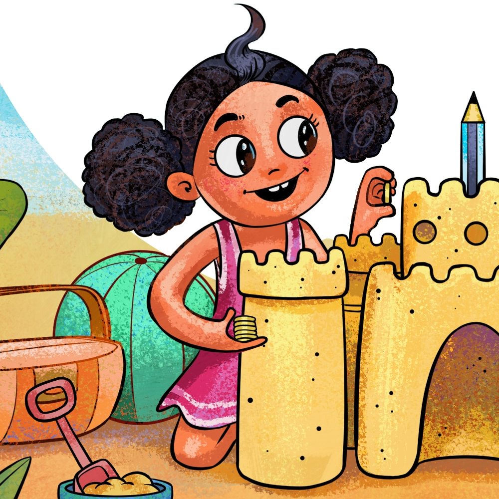 camlin fun essentials beach detail