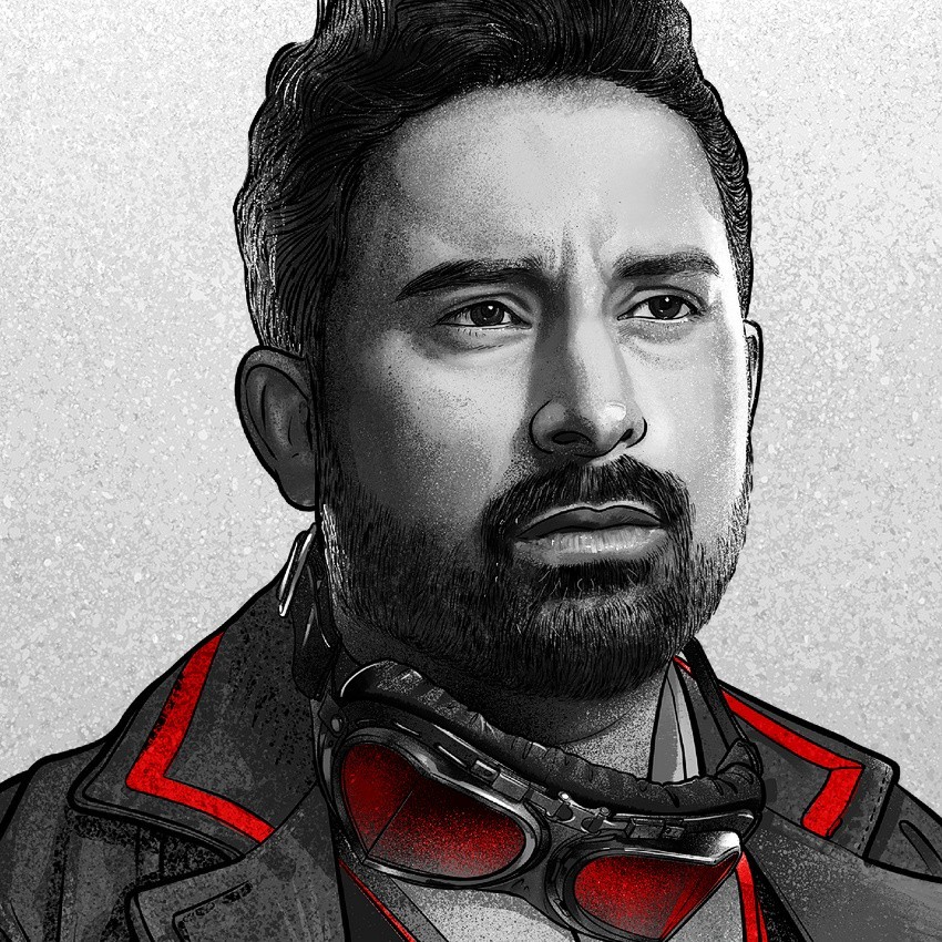 Mtv roadies illustration - ranvijay