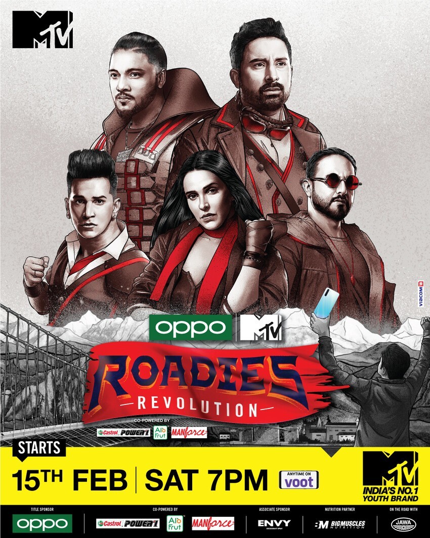 Mtv roadies illustration - design