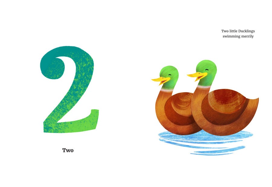 Number book for toddlers