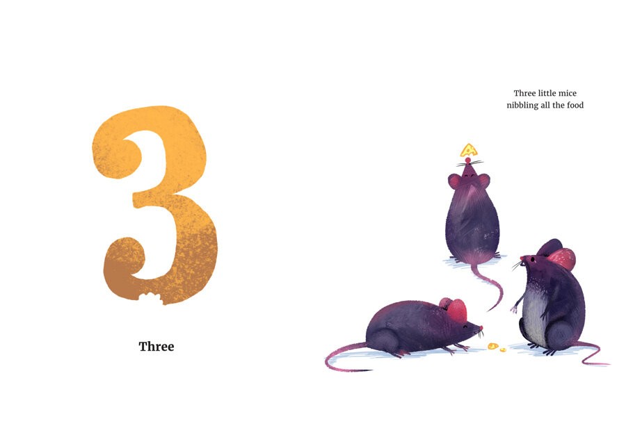 Number book for toddlers