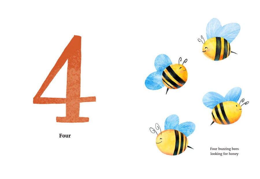 Number book for toddlers