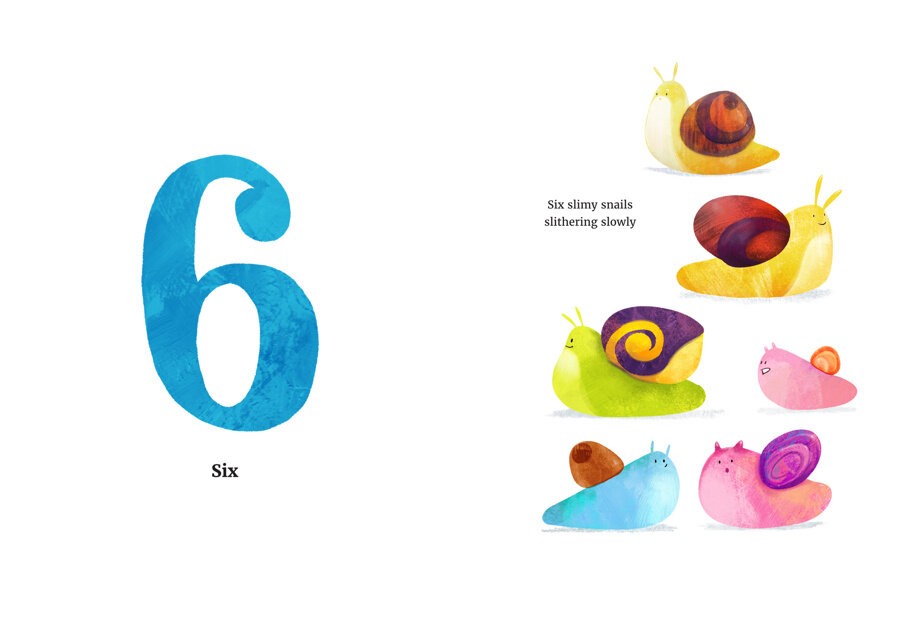 Number book for toddlers