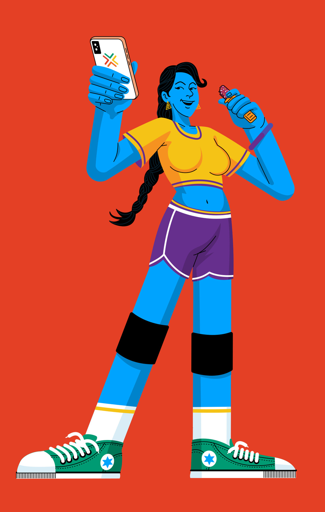 Xume app illustration