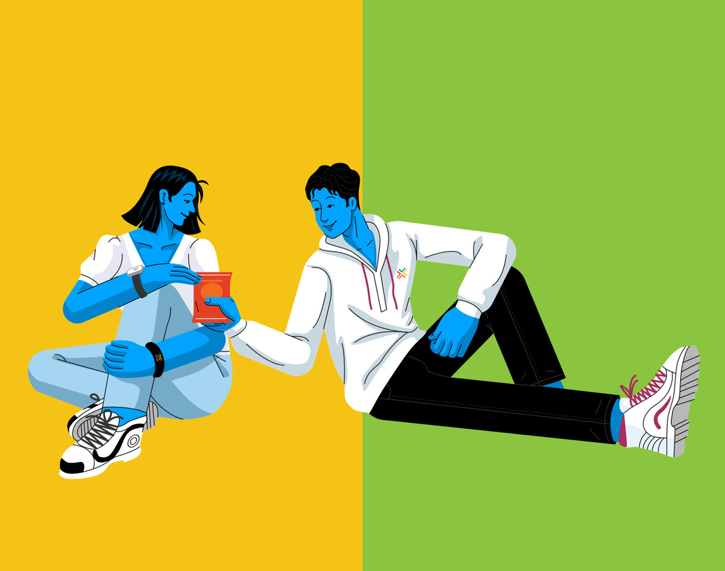 Xume app illustration