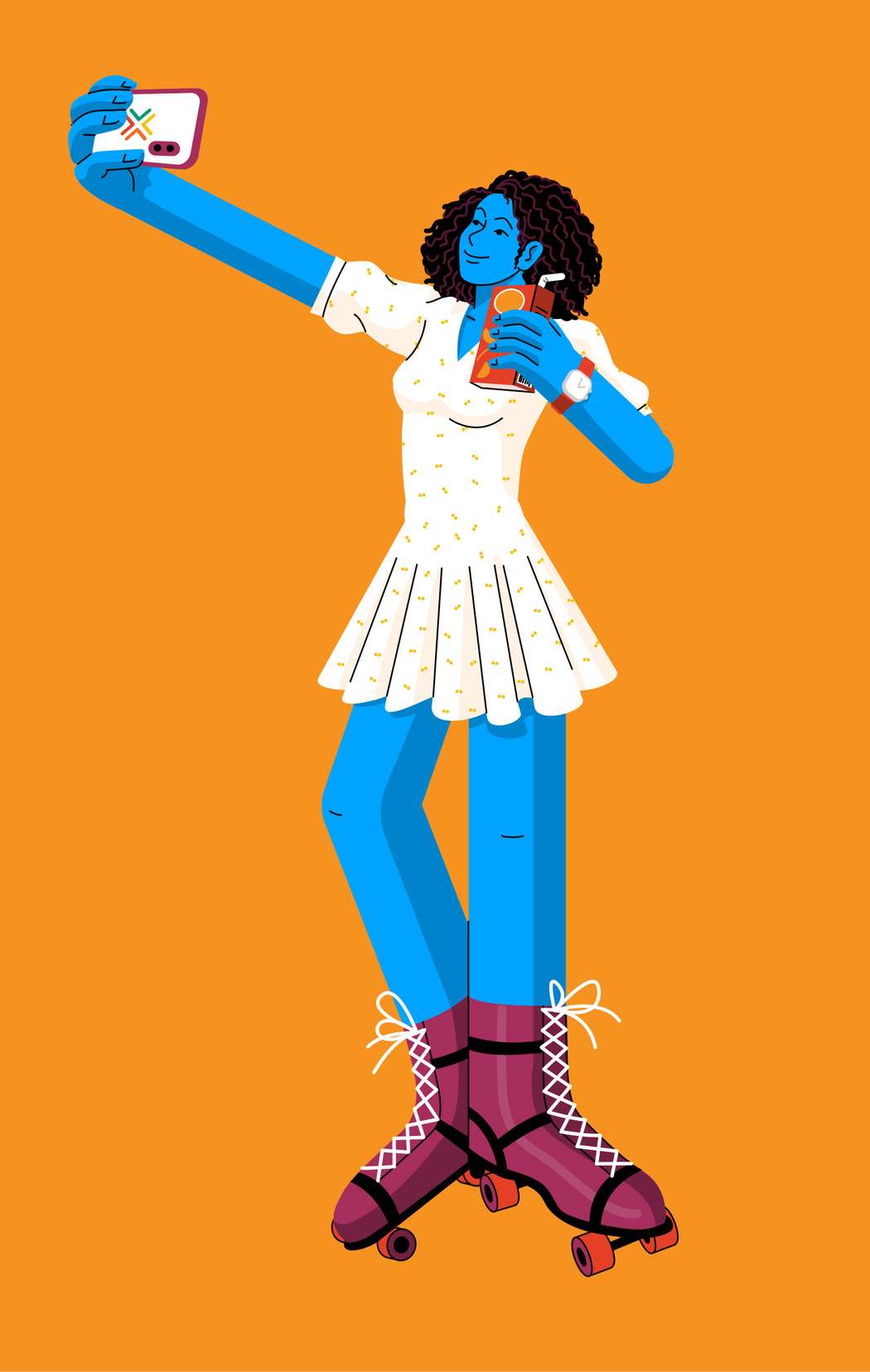 Xume app illustration